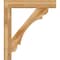 Ekena Millwork Olympic Block Rough Sawn Bracket w/ Offset Brace, Western Red Cedar, 8"W x 42"D x 48"H BKT0806X42X48OLY05RWR - alternate 4